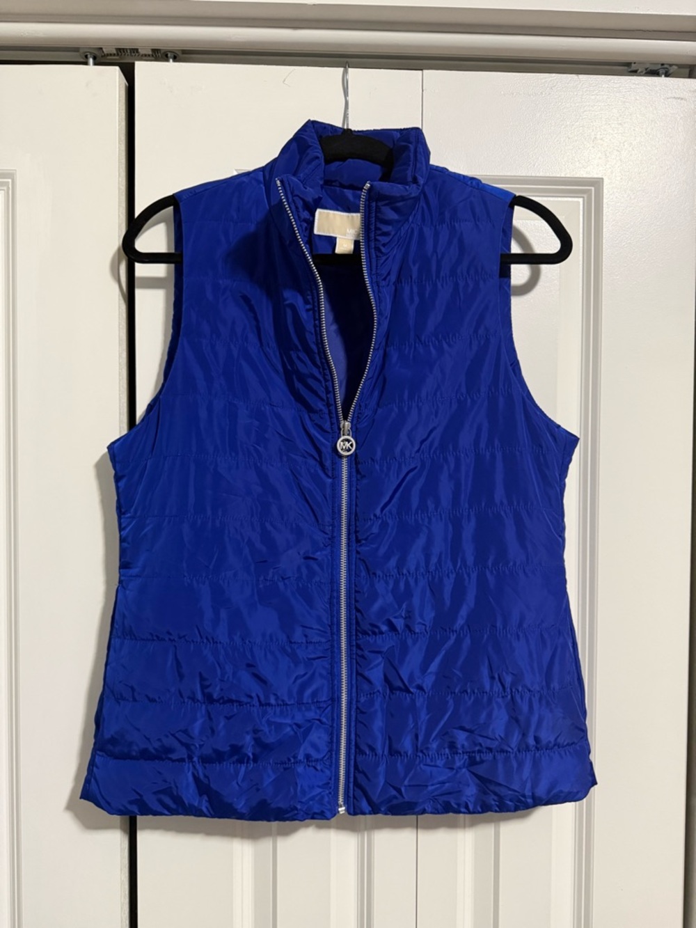 Michael Kors Royal Blue Quilted Jacket